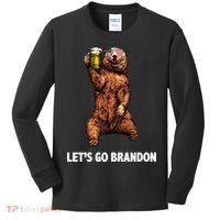 Let's Go Brandon Cheers American Bear Kids Long Sleeve Shirt thumb 0
