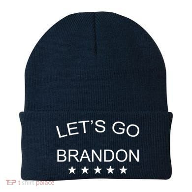 Let's Go Brandon Funny Joe Biden Beanie