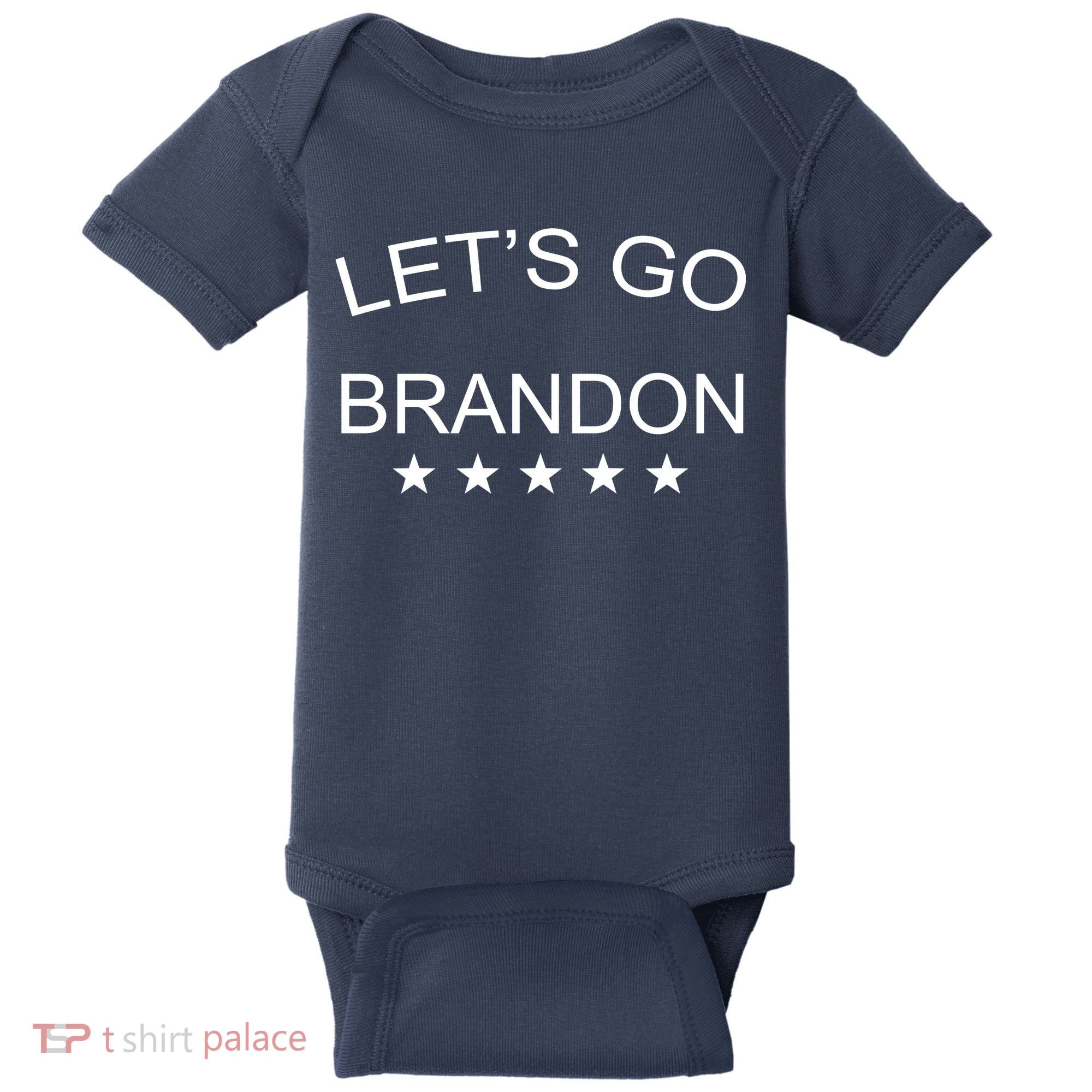 Let's Go Brandon Funny Joe Biden Baby Bodysuit