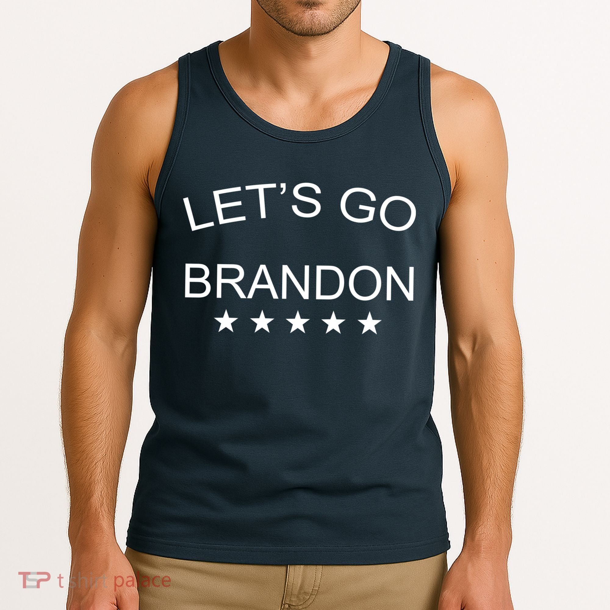 Let's Go Brandon Funny Joe Biden Tank Top
