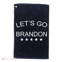 Let's Go Brandon Funny Joe Biden Golf Towel thumb 0