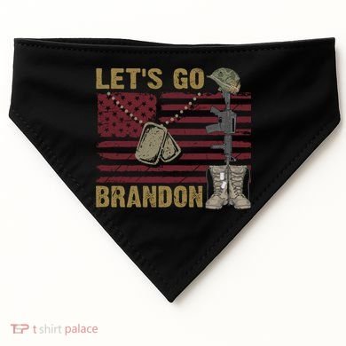 Let's Go Brandon Lets Go Brandon Lets Go Brandon Let's Go Brandon USA-Made Doggie Bandana