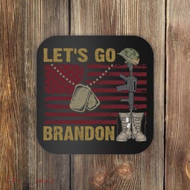 Let's Go Brandon Lets Go Brandon Lets Go Brandon Let's Go Brandon Coaster