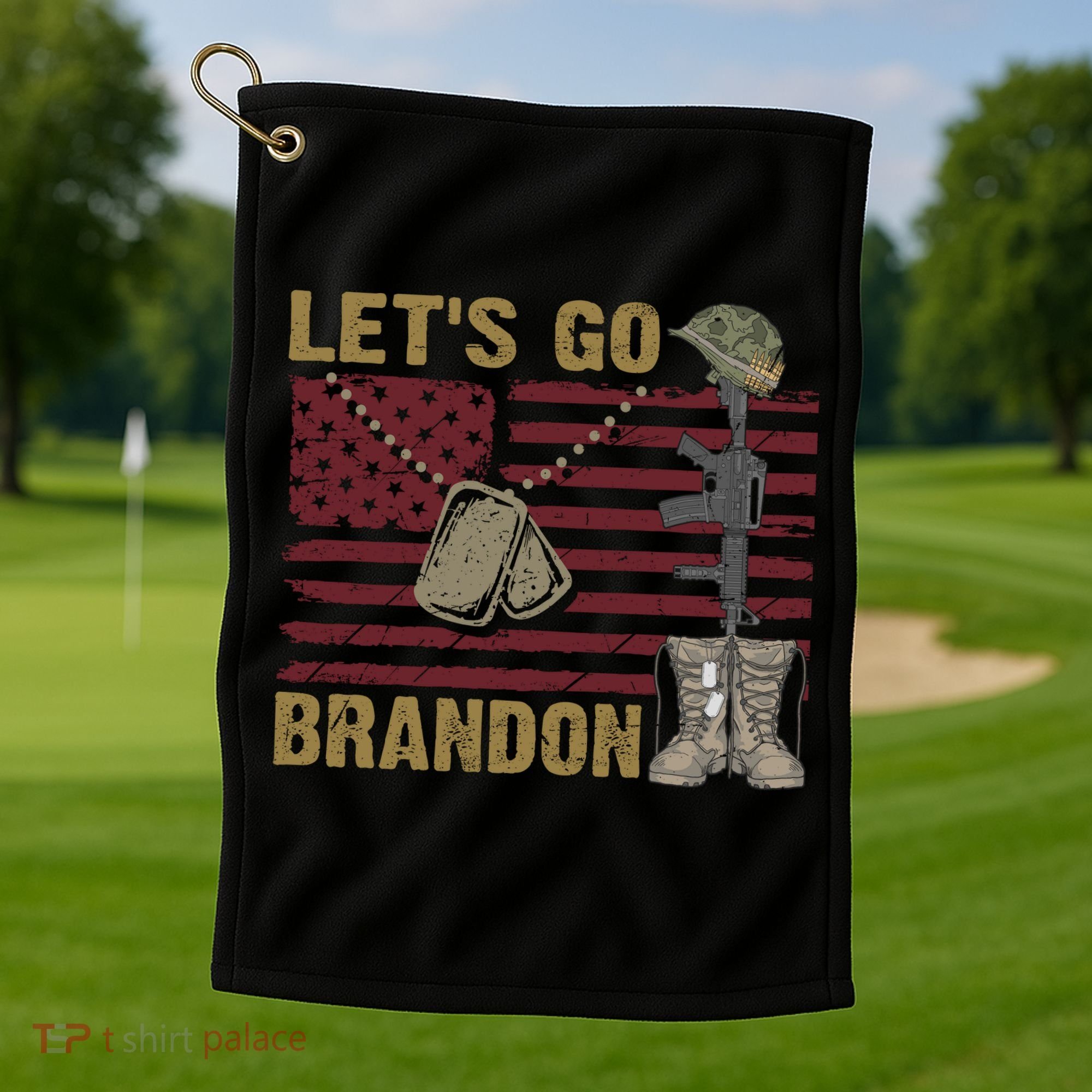 Let's Go Brandon Lets Go Brandon Lets Go Brandon Let's Go Brandon Golf Towel