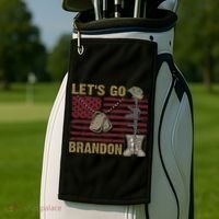 Let's Go Brandon Lets Go Brandon Lets Go Brandon Let's Go Brandon Golf Towel thumb 2
