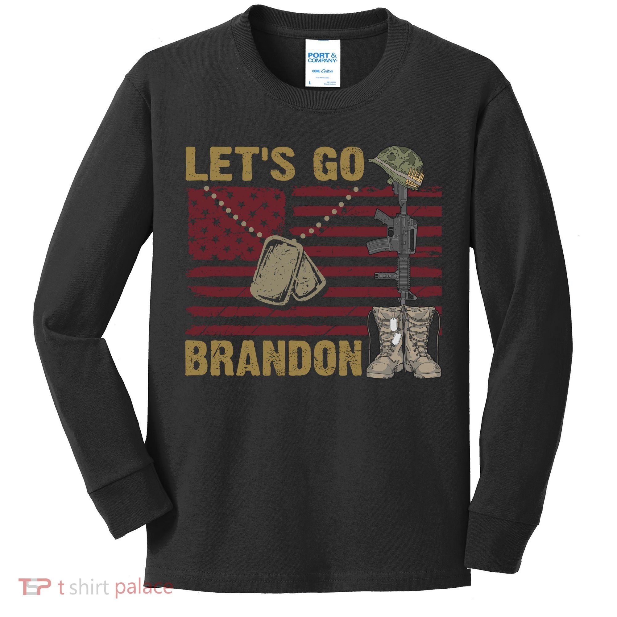 Let's Go Brandon Lets Go Brandon Lets Go Brandon Let's Go Brandon Kids Long Sleeve Shirt