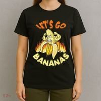 LetS Go Banana Muscle Banana Meme Funny Banana T-Shirt thumb 4