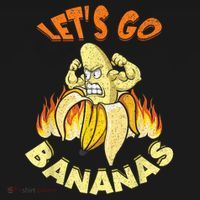 LetS Go Banana Muscle Banana Meme Funny Banana Women's Hoodie thumb 2