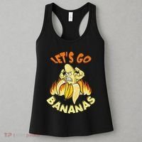LetS Go Banana Muscle Banana Meme Funny Banana Women's Tank Top thumb 3