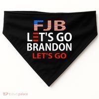 Let's Go Brandon Let's Go USA-Made Doggie Bandana thumb 0