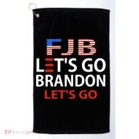 Let's Go Brandon Let's Go Golf Towel thumb 0