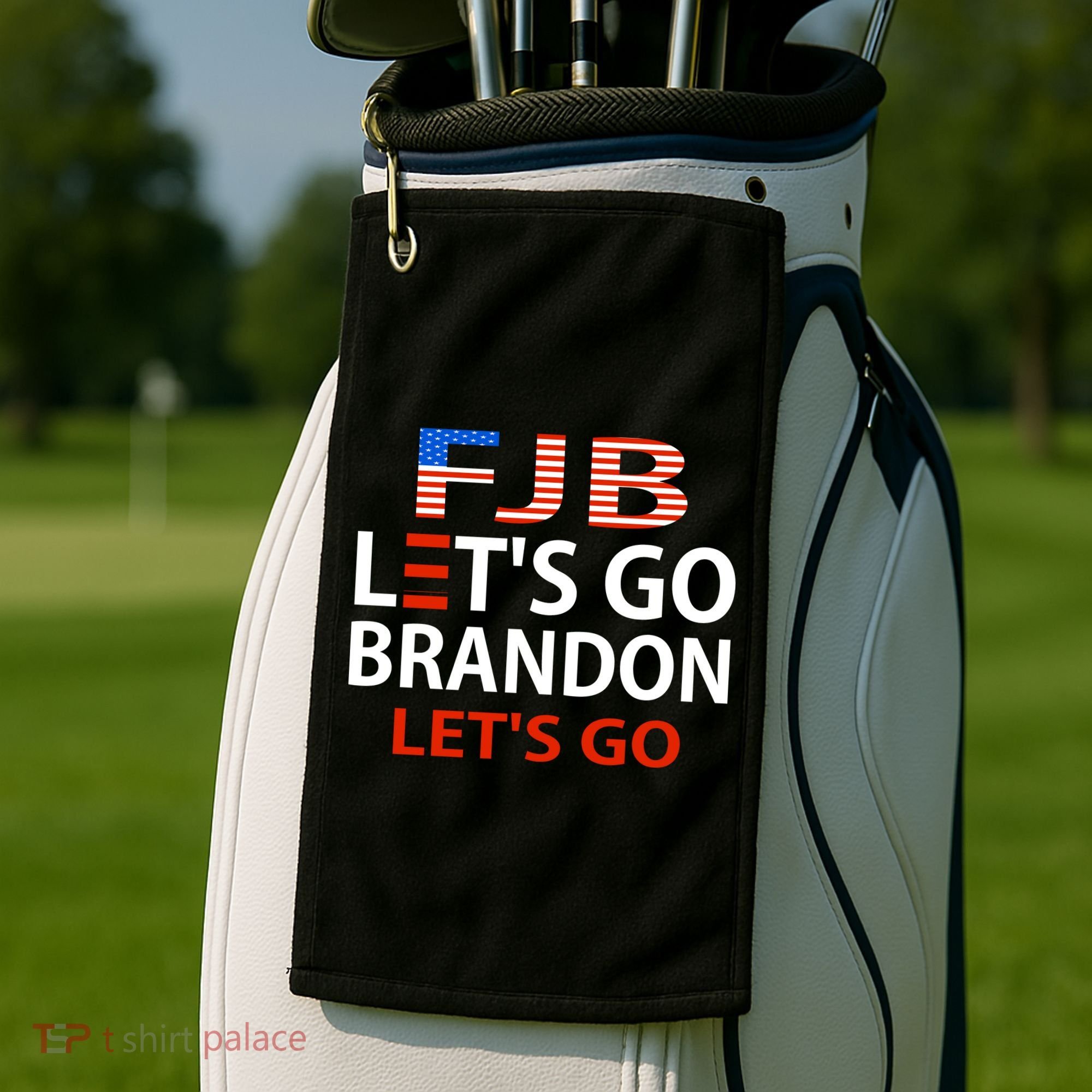 Let's Go Brandon Let's Go Golf Towel