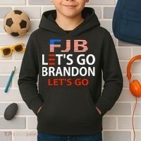 Let's Go Brandon Let's Go Kids Hoodie thumb 2