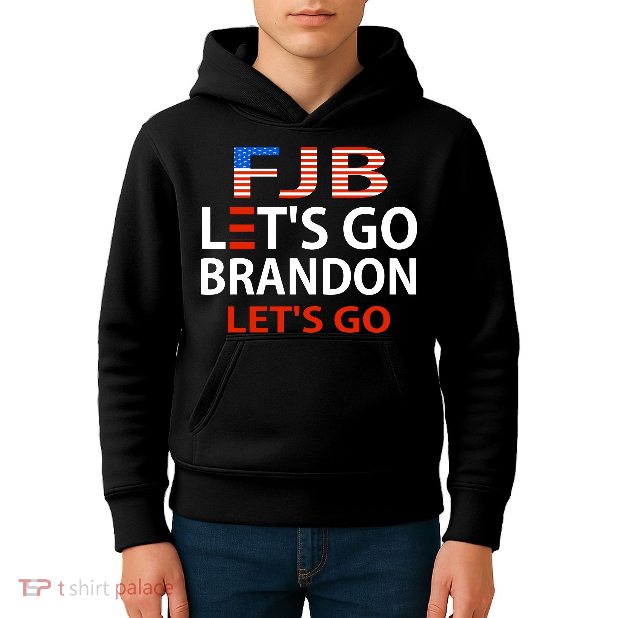 Let's Go Brandon Let's Go Kids Hoodie