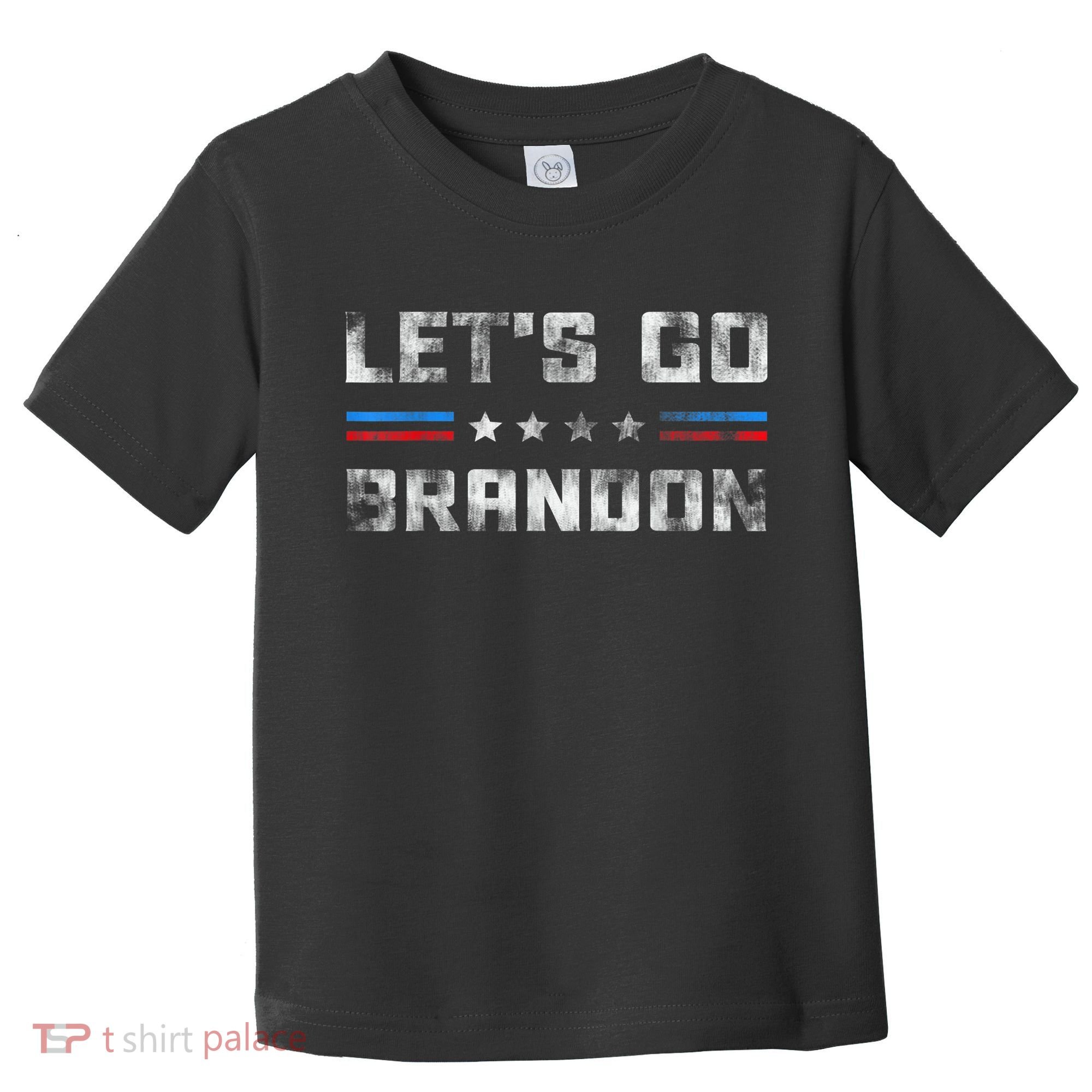 Let’s Go Brandon Conservative US Flag Gifts Toddler T-Shirt