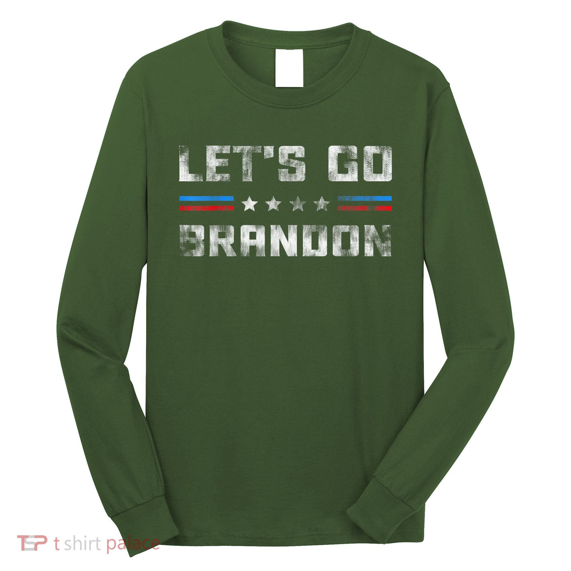 Let’s Go Brandon Conservative US Flag Gifts Long Sleeve Shirt