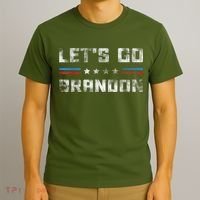 Let’s Go Brandon Conservative US Flag Gifts T-Shirt thumb 3