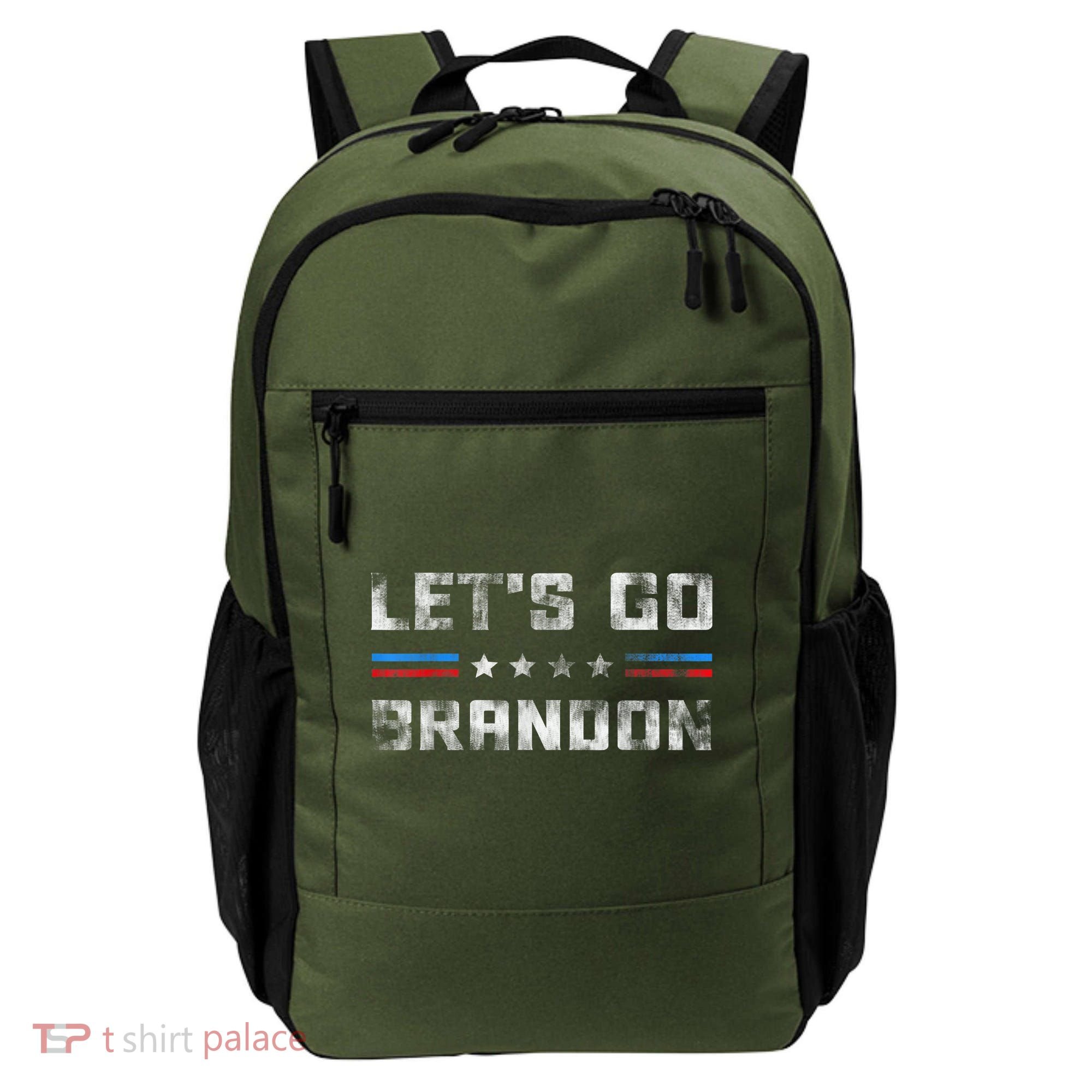 Let’s Go Brandon Conservative US Flag Gifts Backpack