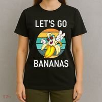 LetS Go Bananas Funny Jokes Sarcastic Sayings T-Shirt thumb 4