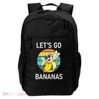 LetS Go Bananas Funny Jokes Sarcastic Sayings Backpack thumb 0