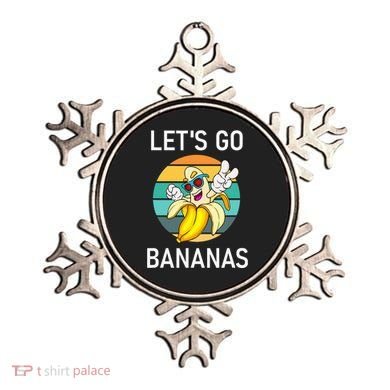 LetS Go Bananas Funny Jokes Sarcastic Sayings Ornament