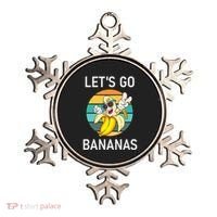 LetS Go Bananas Funny Jokes Sarcastic Sayings Ornament thumb 0