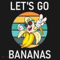 LetS Go Bananas Funny Jokes Sarcastic Sayings Women's Tank Top thumb 5