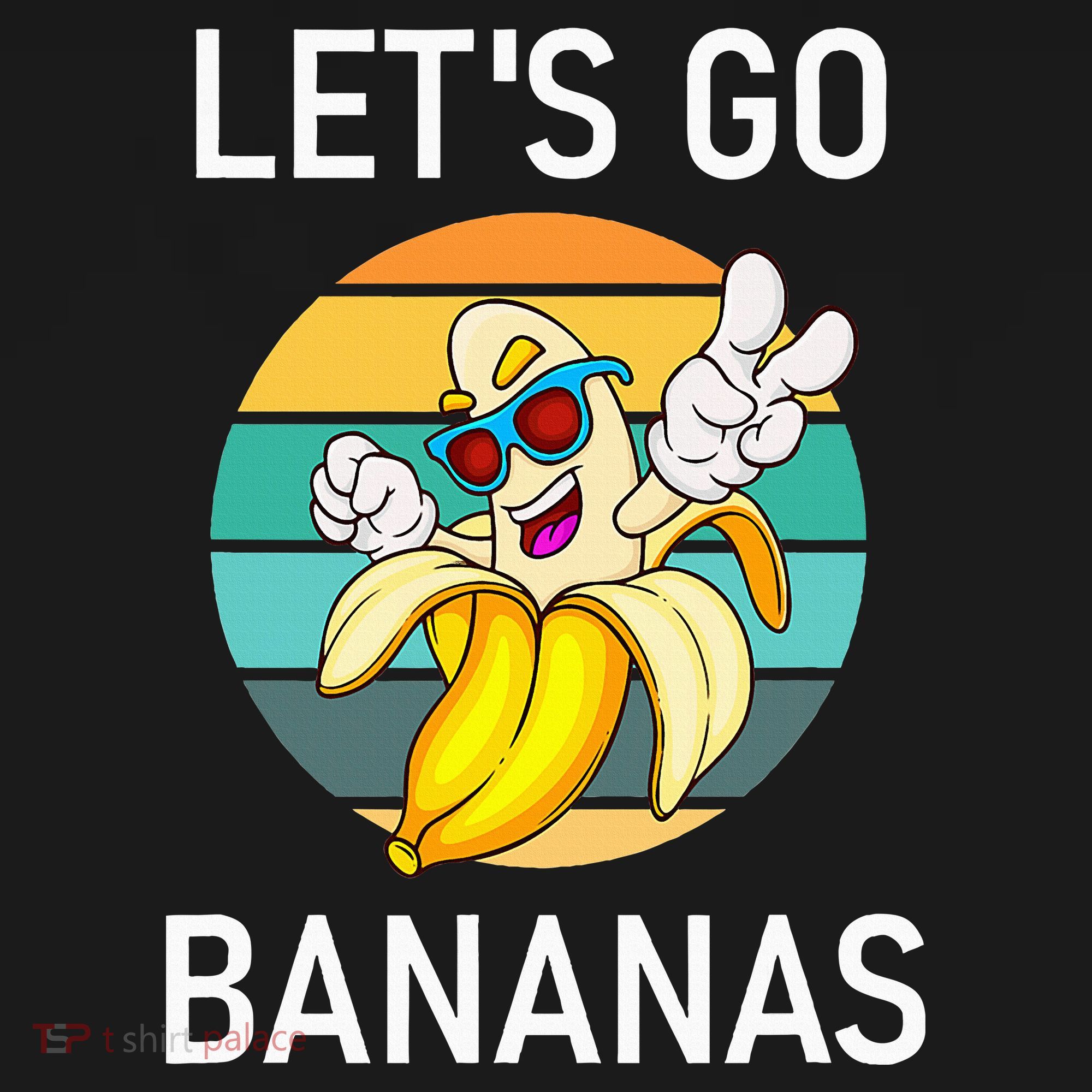 LetS Go Bananas Funny Jokes Sarcastic Sayings Women's Tank Top