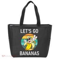 LetS Go Bananas Funny Jokes Sarcastic Sayings Tote Bag thumb 0