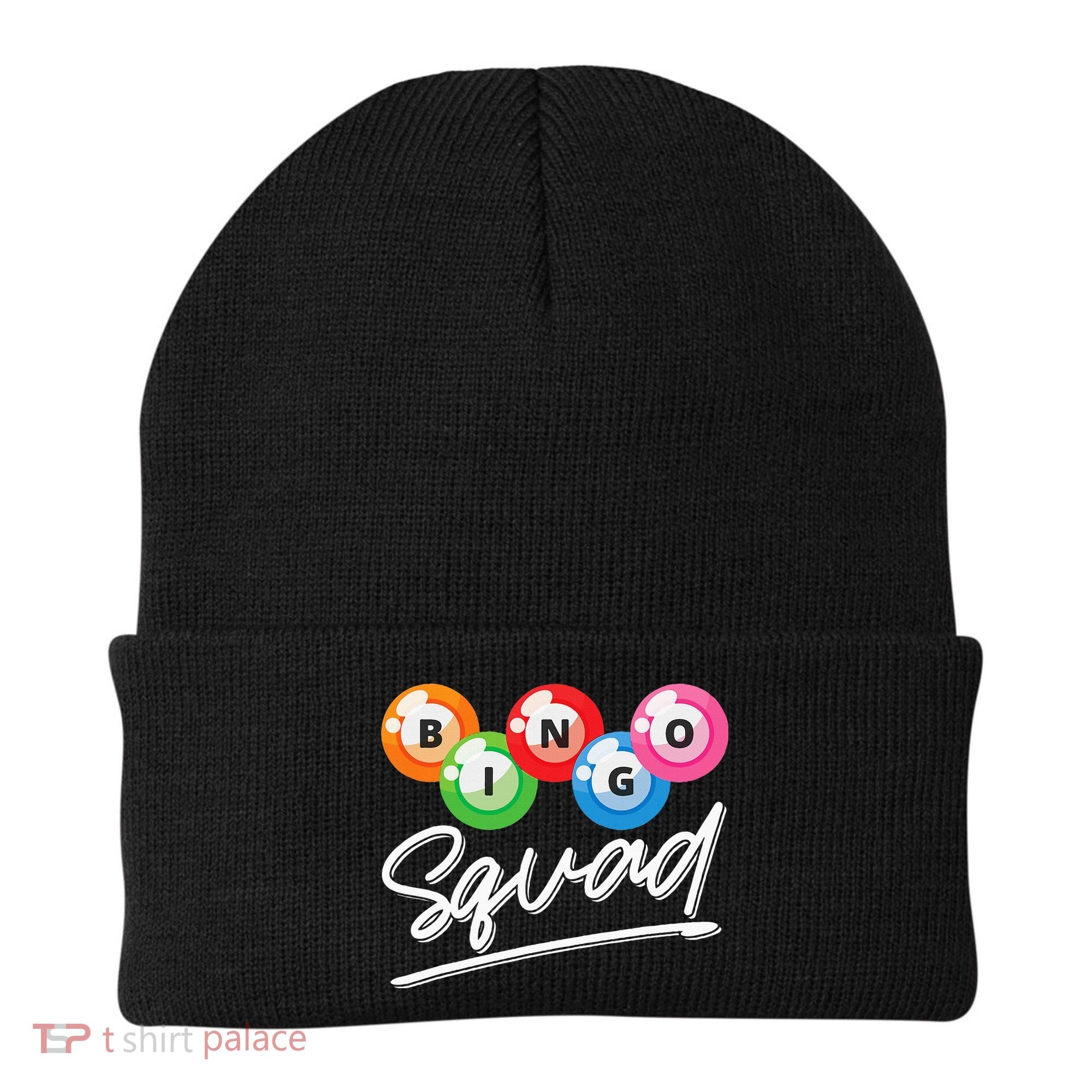 Lottery Gambling Bingo Squad Lotto Bingo Player Bingo Beanie