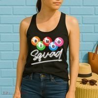 Lottery Gambling Bingo Squad Lotto Bingo Player Bingo Women's Tank Top thumb 2