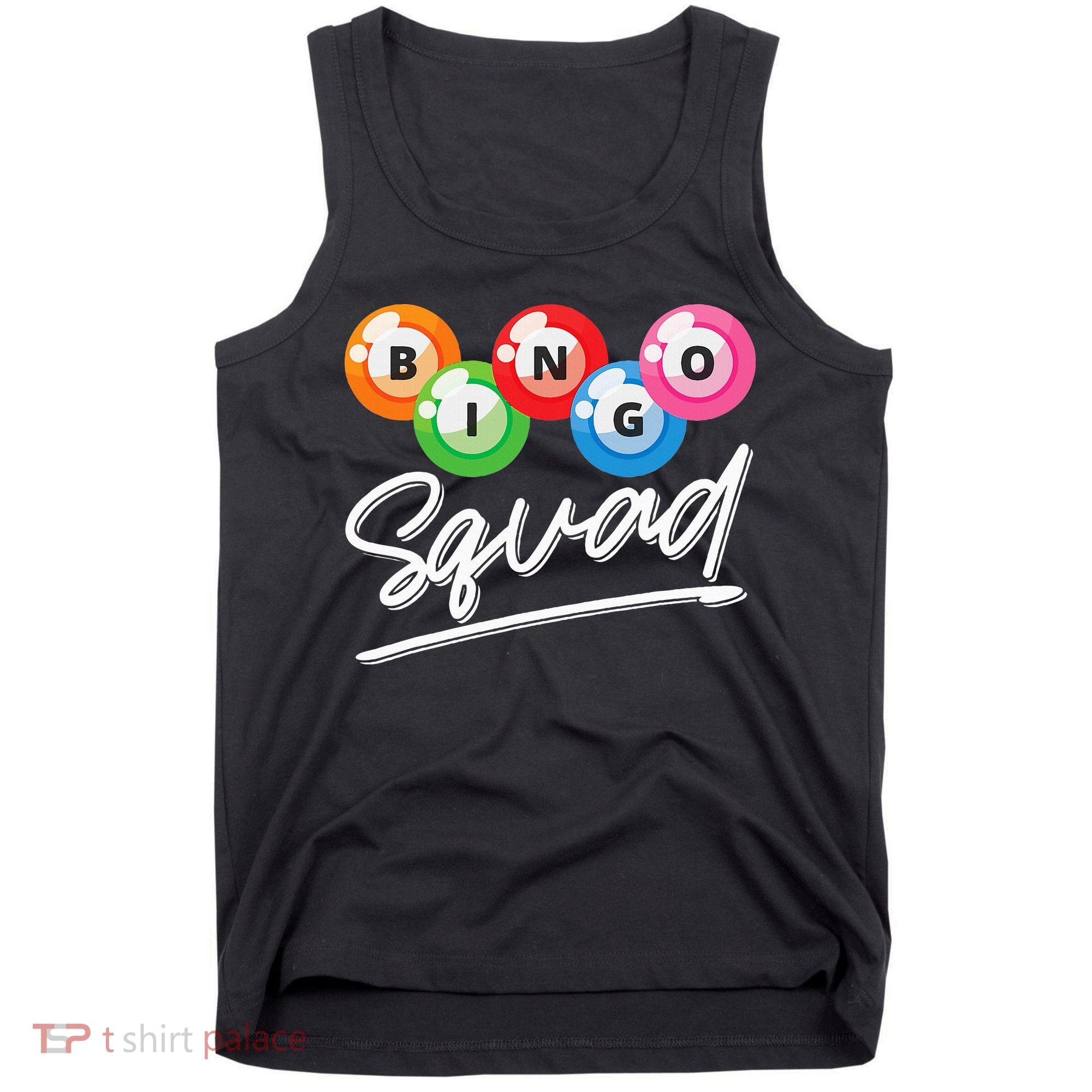 Lottery Gambling Bingo Squad Lotto Bingo Player Bingo Tank Top