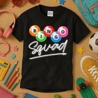 Lottery Gambling Bingo Squad Lotto Bingo Player Bingo Kids T-Shirt thumb 3