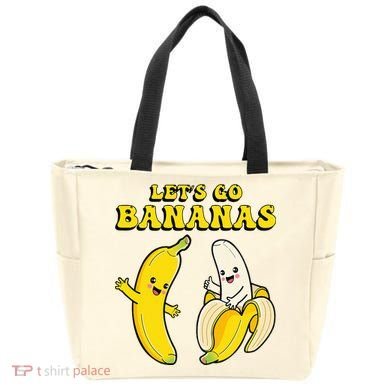 LetS Go Bananas Tote Bag