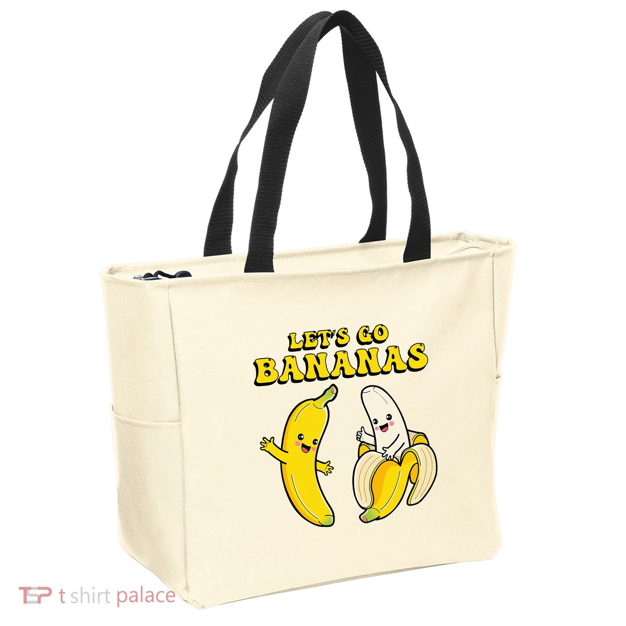 LetS Go Bananas Tote Bag