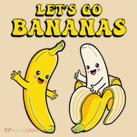 LetS Go Bananas Tote Bag thumb 4