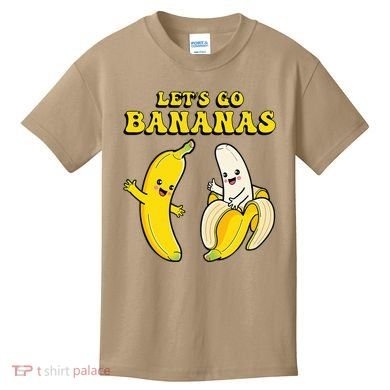 LetS Go Bananas Kids T-Shirt