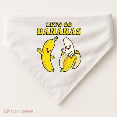 LetS Go Bananas USA-Made Doggie Bandana