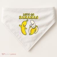 LetS Go Bananas USA-Made Doggie Bandana thumb 0
