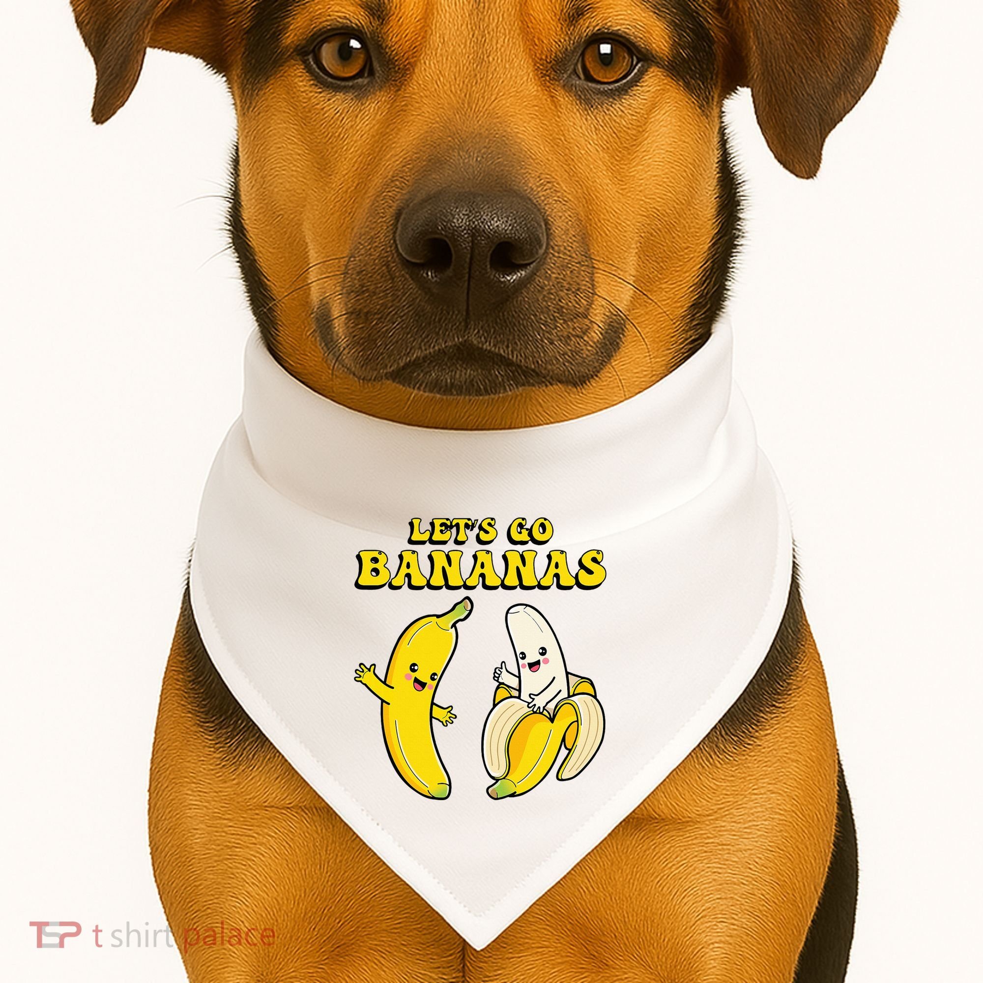 LetS Go Bananas USA-Made Doggie Bandana
