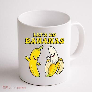 LetS Go Bananas Coffee Mug back