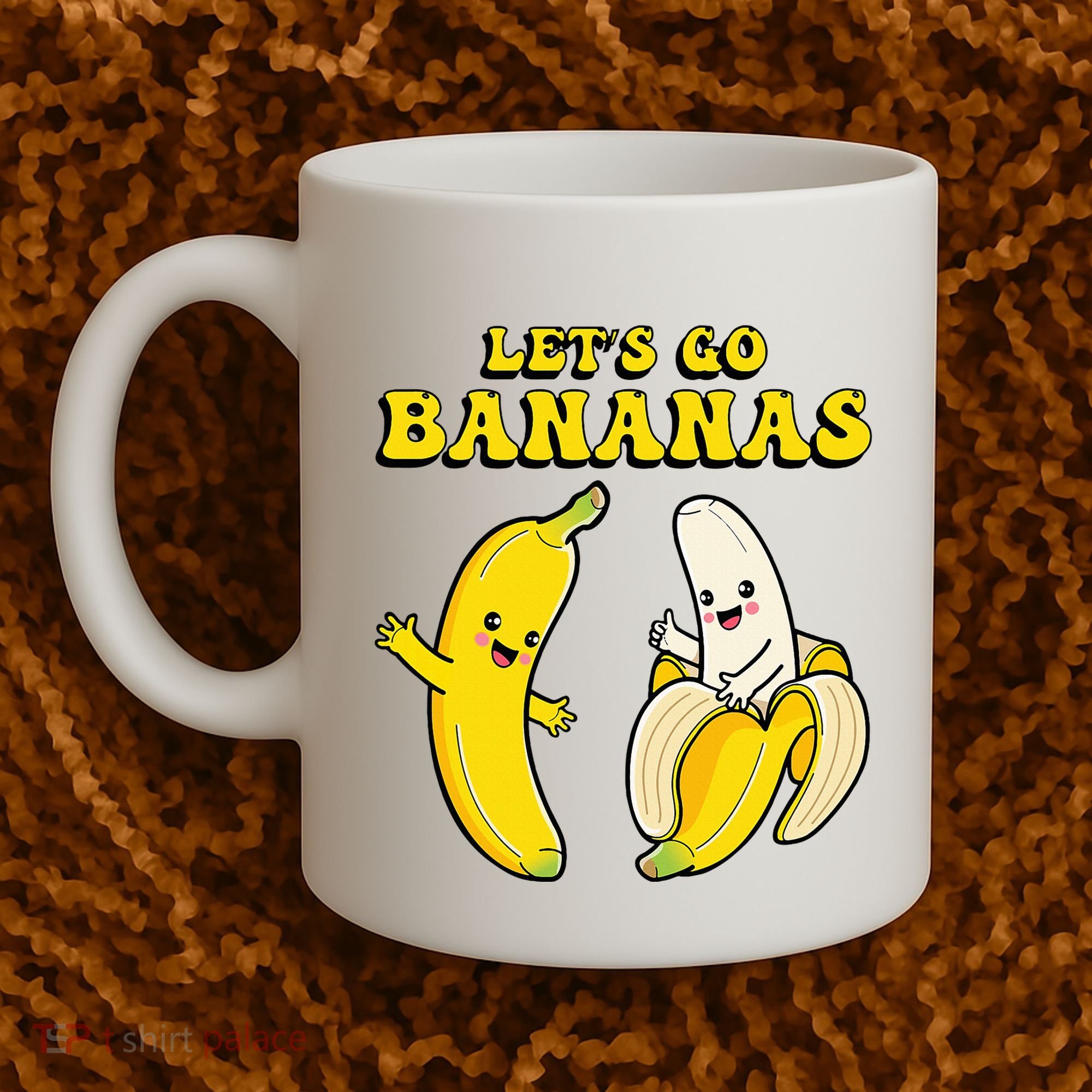 LetS Go Bananas Coffee Mug