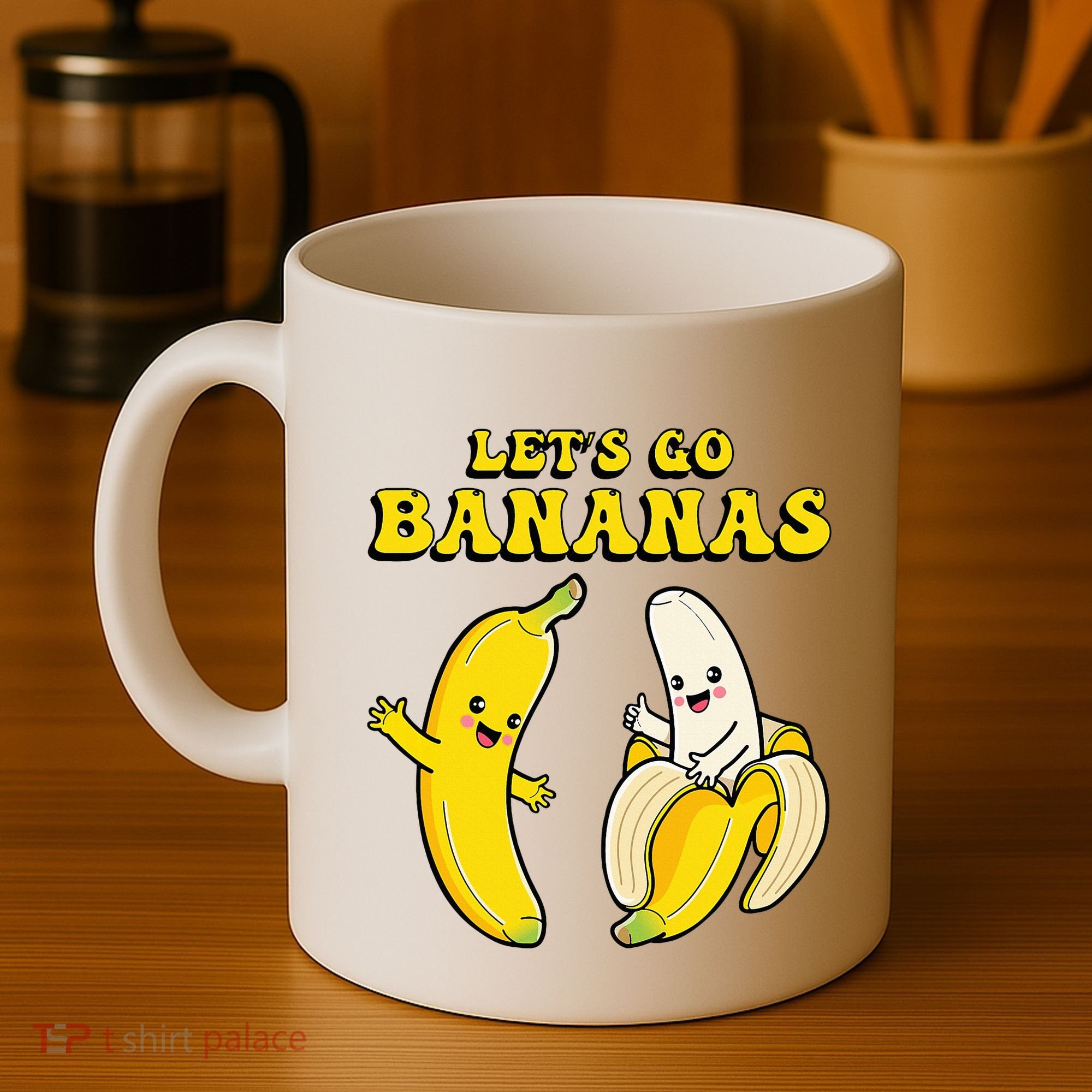 LetS Go Bananas Coffee Mug