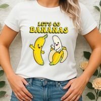 LetS Go Bananas Women's T-Shirt thumb 2