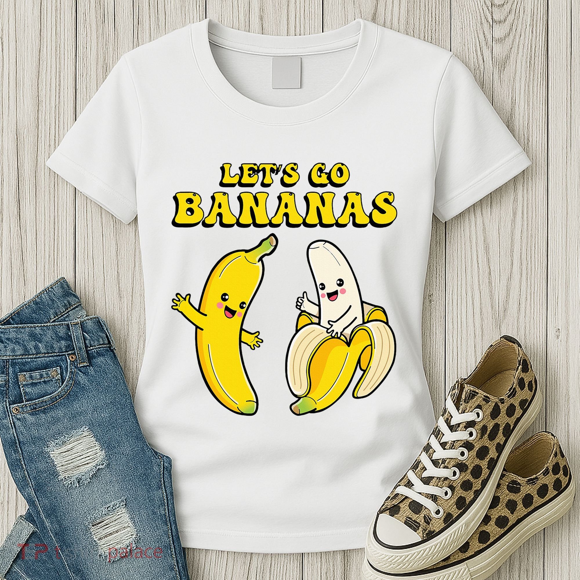 LetS Go Bananas Women's T-Shirt
