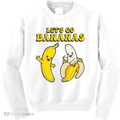 LetS Go Bananas Kids Sweatshirt