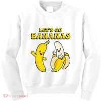 LetS Go Bananas Kids Sweatshirt thumb 0