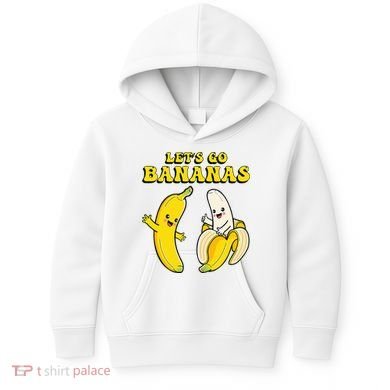 LetS Go Bananas Kids Hoodie
