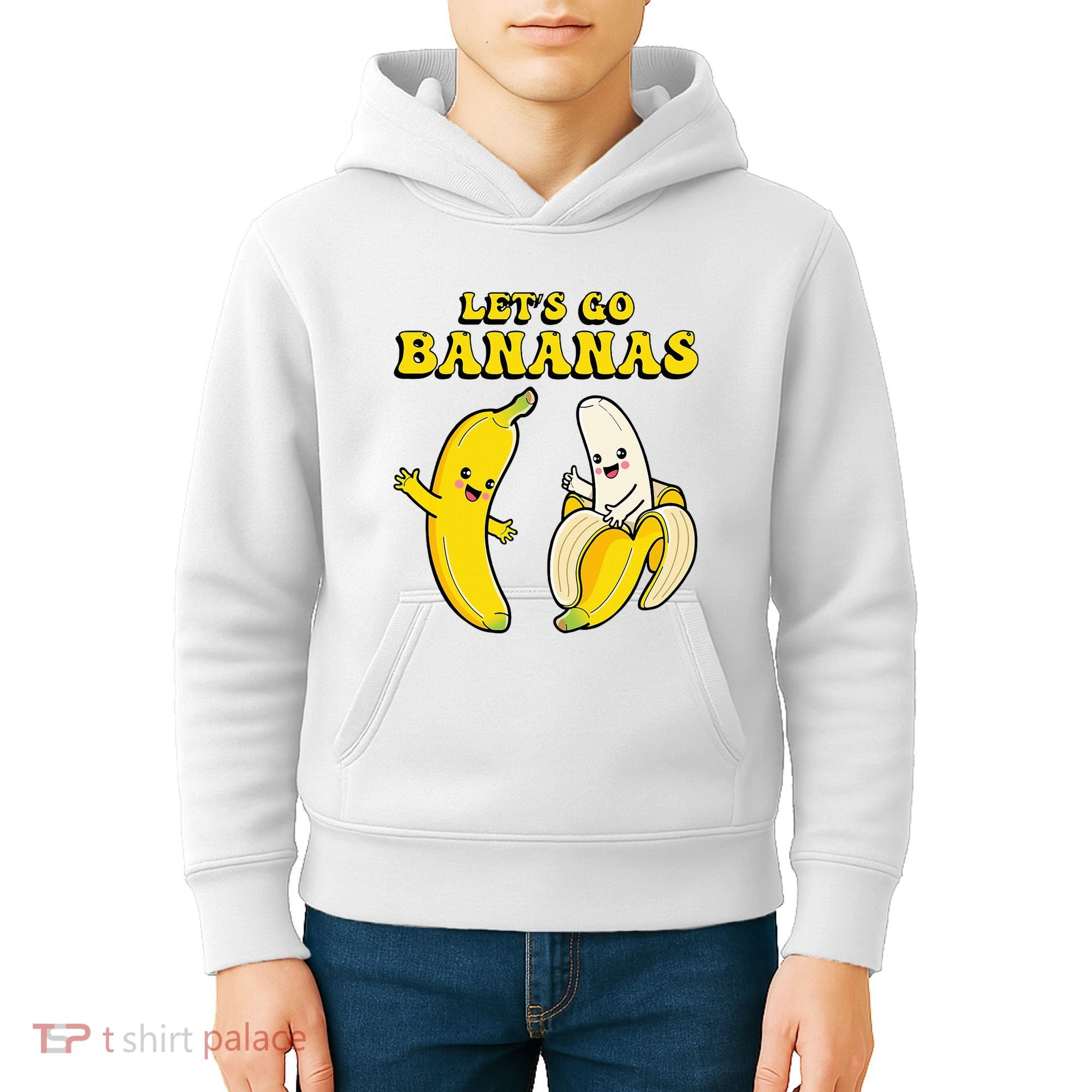 LetS Go Bananas Kids Hoodie