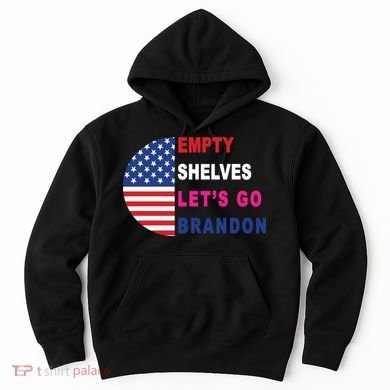 Lets Go Brandon Meme Classic American Flag Half Circle Hoodie